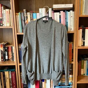 Aritzia Babaton Gray Cardigan